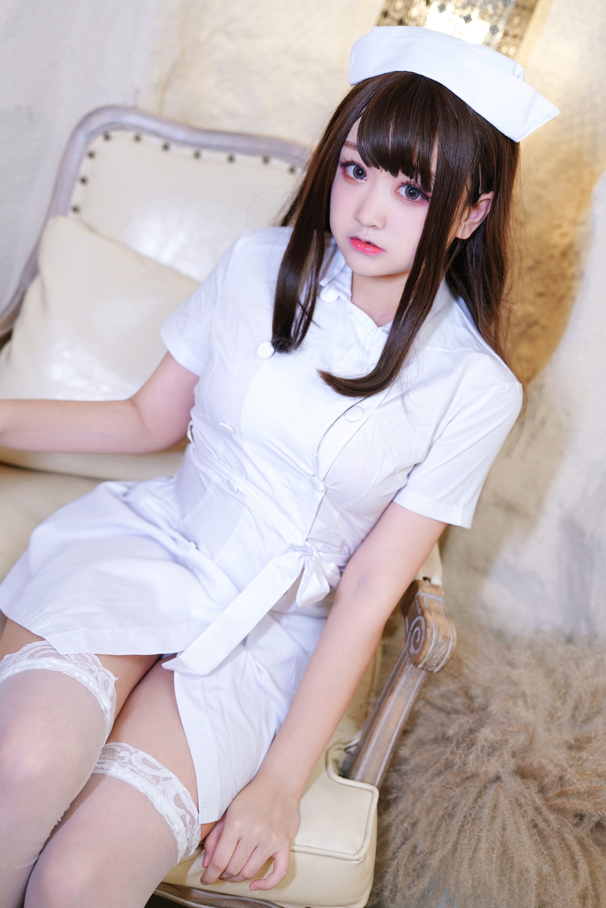 恩田直幸 - NO.009 白色护士 [41P]-XikXak